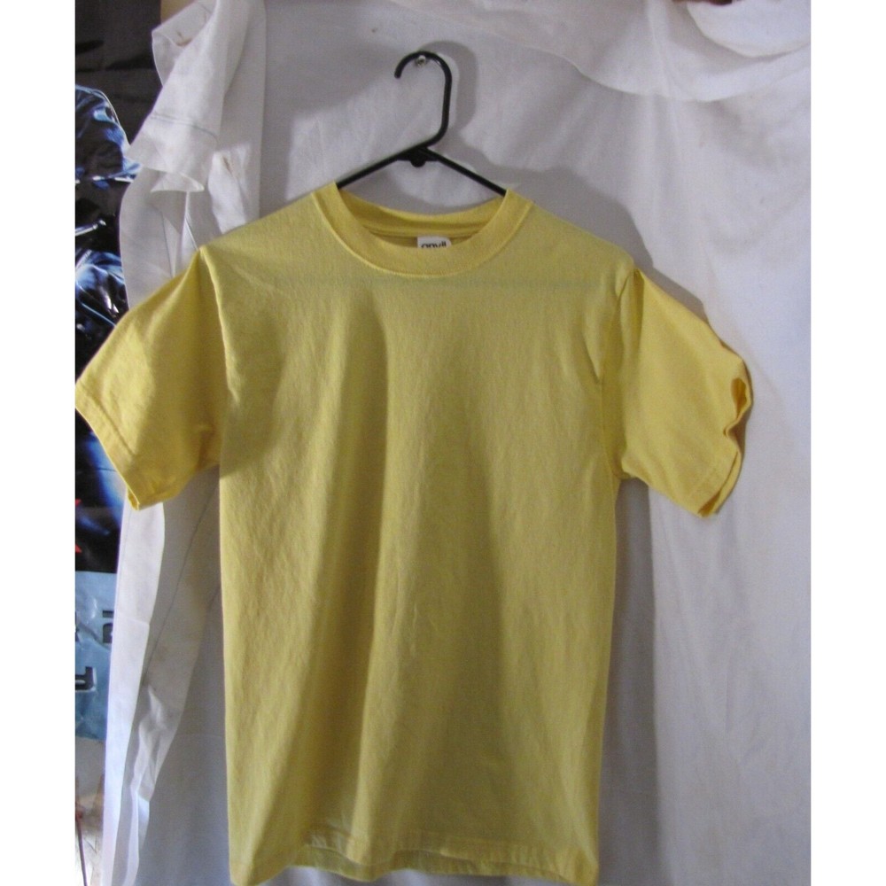 Small Men Blank T Shirts Yellow Blue 2pcs Casual Printable T-Shirt Teashirt Tea